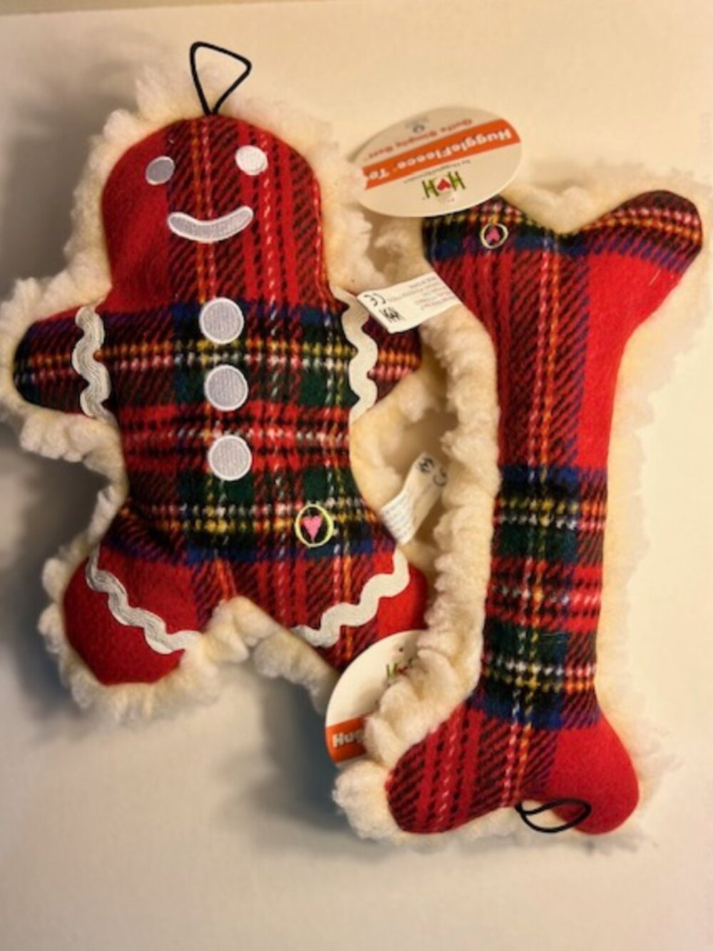 Holiday Dog Toys - set of 2